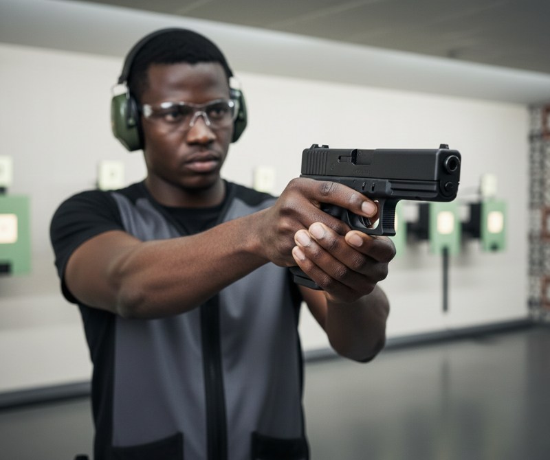 Aksa AK14 Black Blank-Firing Training Tool | Self-Defense Tool | Black